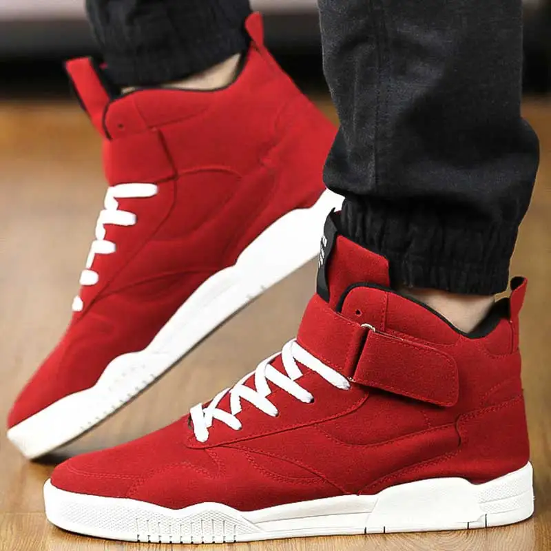 

Skateboarding Shoes for Men Breathable Flats Outdoor Shoes Mens Skate Sport Sneakers Superstar Red Trainers Zapatilla Hombre Men
