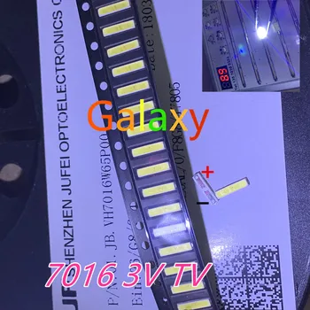 

500pcs JUFEI LED 7016 LED Backlight TV DOUBLE CHIPS Cool white High Power 1.2W 3V 7016 for LED LCD Backlight TV Application