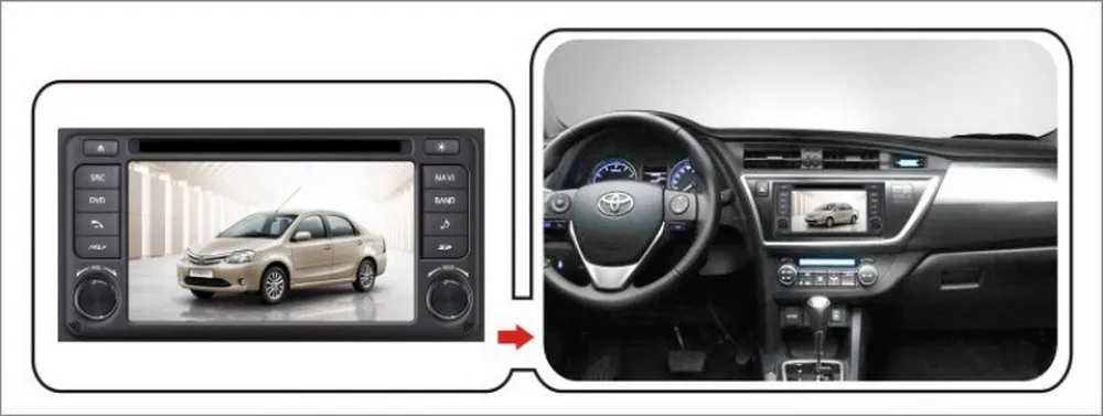 Clearance YESSUN For Toyota Etios 2012~2013 - Car Android Multimedia Radio CD DVD Player GPS Navi Map Navigation Audio Video Stereo System 1