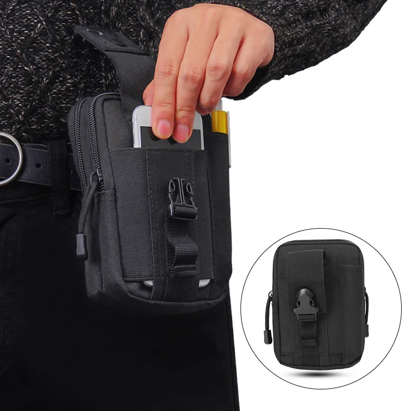 AIRSOFTPEAK Тактический мешок Molle Поясная сумка Спортивный подсумок Военный комплект