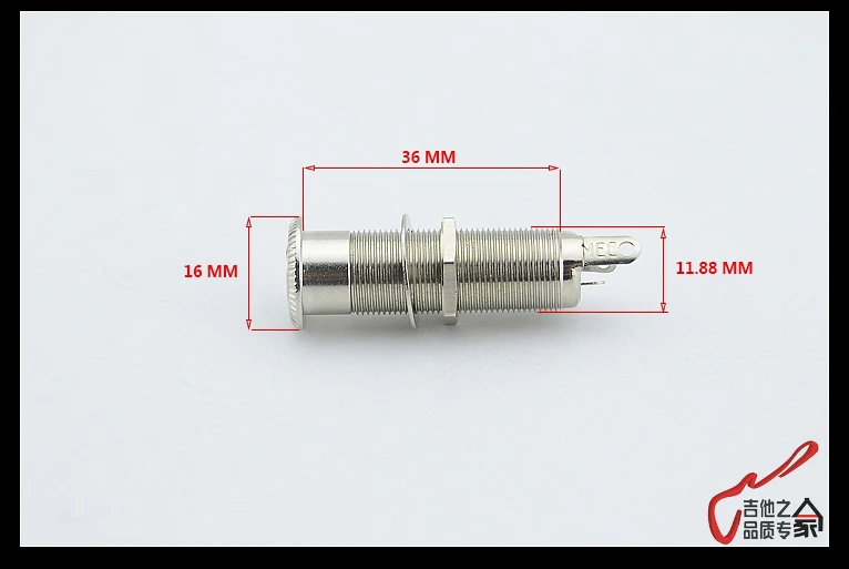 1 шт. подлинный немецкий MEC стерео длинный резьбовой выходной разъем для электрогитары(бас