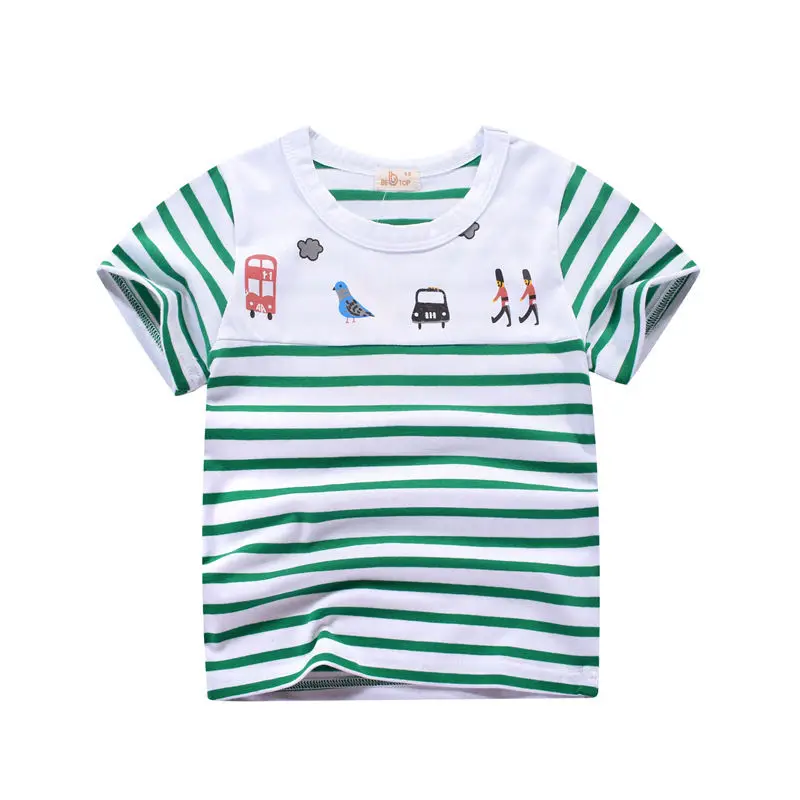 INPEPNOW/ г. Детская футболка для мальчиков футболки с короткими рукавами для маленьких девочек с рисунком топы, белая детская футболка для мальчиков, одежда 278 - Цвет: 17