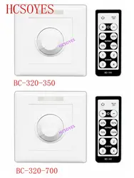 BC BC-320-CC 350mA/700mA со стилем оформления кнопок светодиодный широкоимпульсный модулятор постоянного тока светодиодный сенсорный диммер