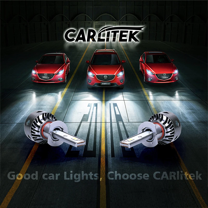 CARLitek led h1 10000lm 6000 k SMD чип ampoule voiture фара bombilla luces coche Противотуманные фары