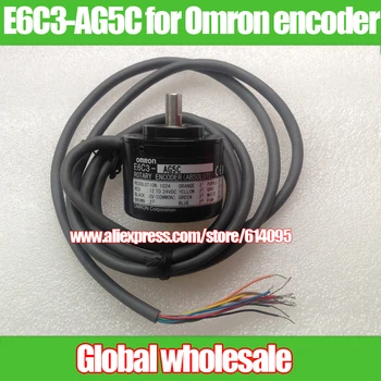 

1pcs absolute rotary encoders / E6C3-AG5C for Omron encoder / 1024P/R 2M absolute encoder / E6C3-AG5C 1024P
