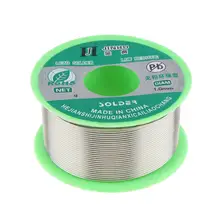 Проволочный припой 0,5/0,6/0,8/1,0 мм 100 г 99.7% Sn 0.3% Cu пайки проводов сварочной проволоки канифольное ядро припоя с Пайка с флюсом провода