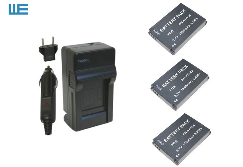 

3XSLB-10A SLB10A VH105 Battery+Charger for Samsung P800 P1000 PL50 PL51 PL55 SL420 SL502 SL620 SL720 WB150F WB800F WB700 ES55
