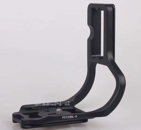 CNC Metal Quick Release Plate For DSLR Camera D300 D700 with Grip Mount