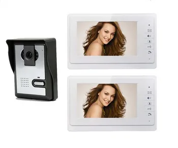 

XinSiLu New Arrival Home security intercom system 4-wired night vision 7inch high resolution video door phone for villa 1V2