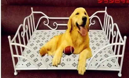 

Wrought iron dog kennel. Pet Waterloo. Golden retriever dog bed. Large dogs cat litter hob dog bed