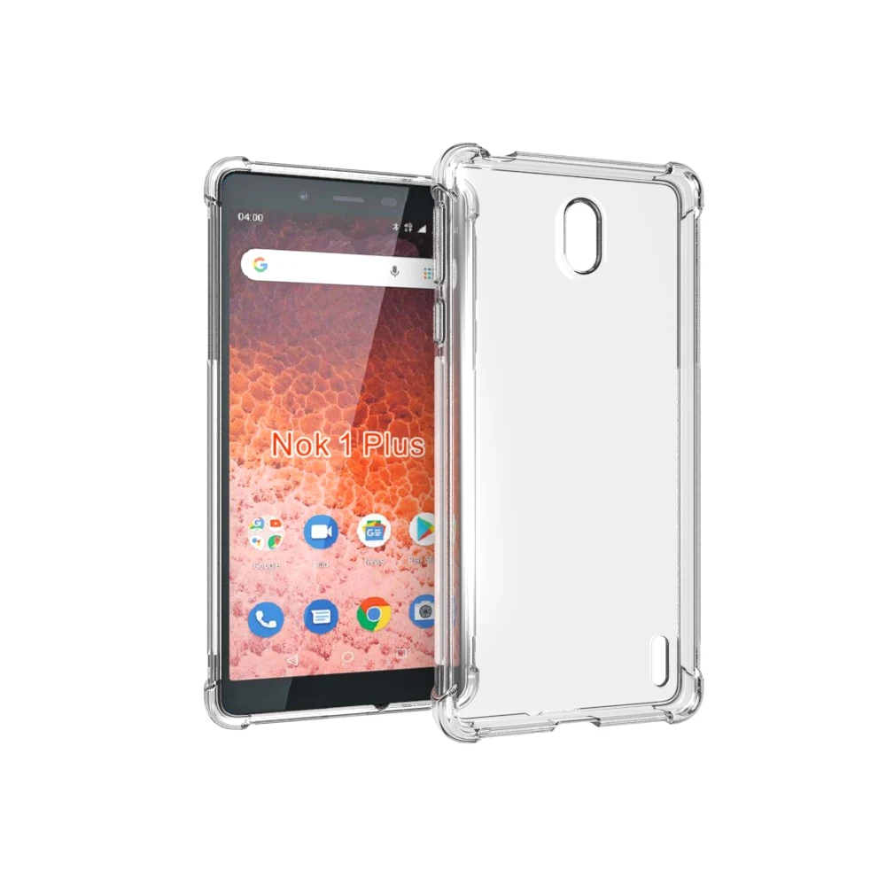 Бренд gligle противоударный Мягкий ТПУ силиконовый кожаный чехол для Nokia 1 Plus чехол защитный чехол
