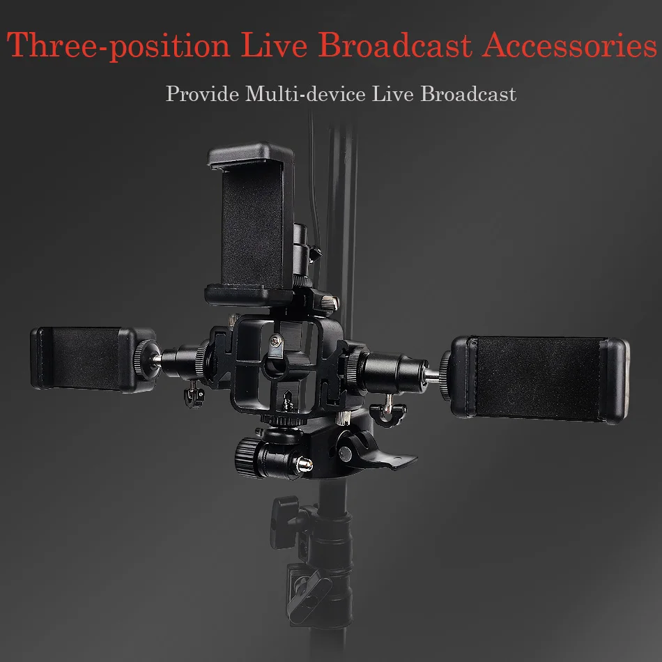  26CM 24W Dimmable LED Studio Camera Selfie Ring Light Photo Mobile Phone Video Annular Lamp Tripod  - 33004576357