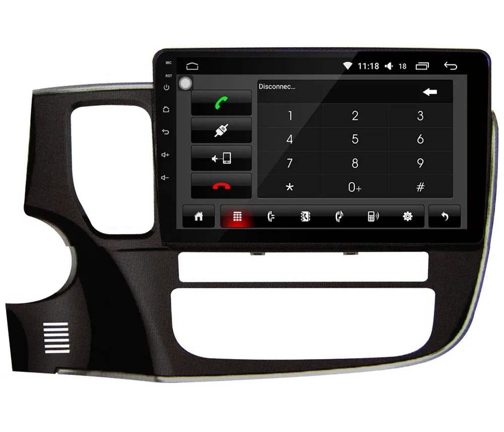 Perfect 10.1" IPS 4G DSP Carplay Android 8 Octa Core 4GB RAM 64GB BT Car DVD Multimedia Player Stereo For Mitsubishi Outlander 2013-2017 2