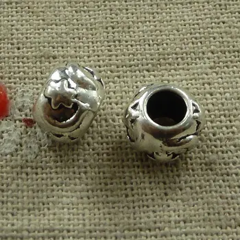 

132 pieces tibetan silver nice spacers 10mm #2672