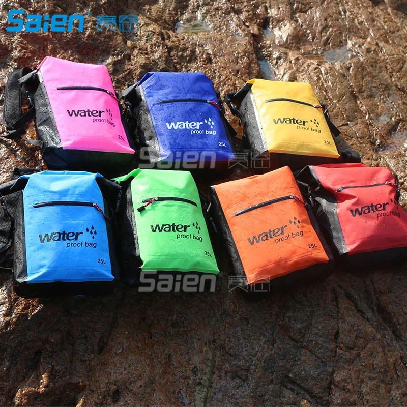 Dry Bag Backpack 25L-Dry Backpack is Guaranteed Waterproof-Wear it as a Waterproof or Over the Shoulder for Kayakin