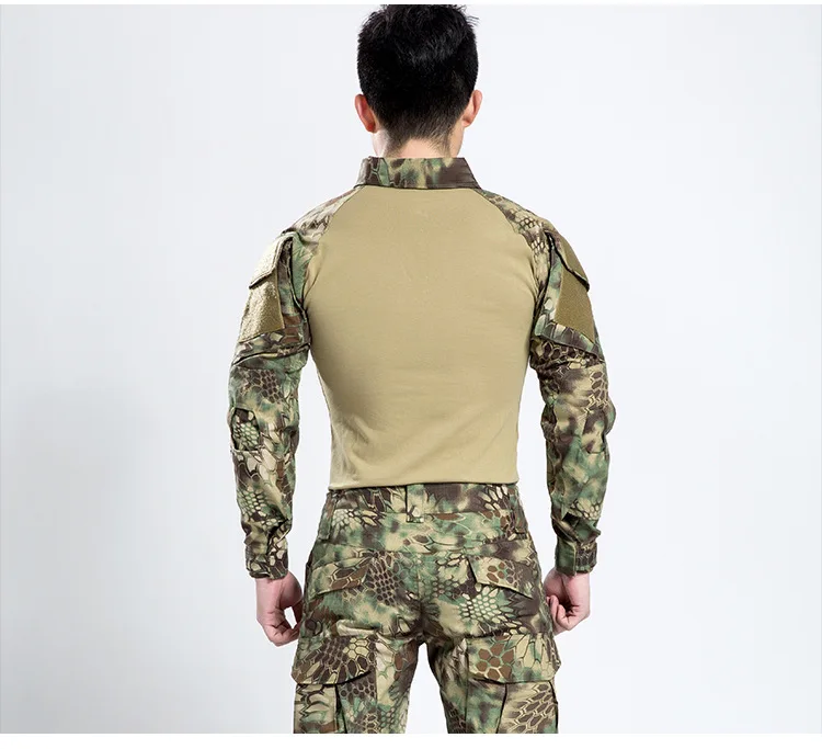 Черный брендовый качественный армейский костюм лягушки, тактический военный uniforme Мультикам мужские наборы, acu, cp, mandrake combat