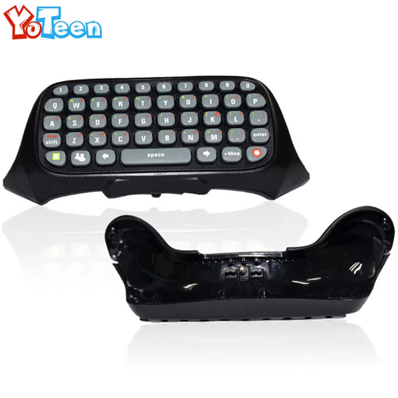 Wireless Text Messenger Game Keyboard for Xbox 360 Controller Chatpad