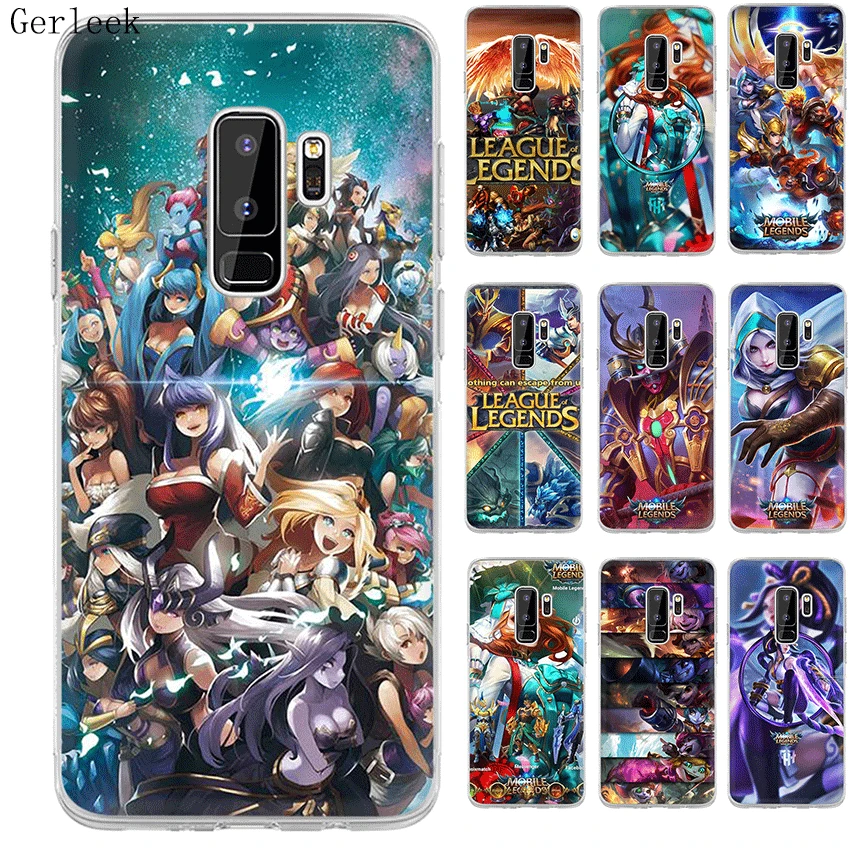 Чехол для телефона Desxz League Of Legends Samsung Galaxy S3 S4 S5 S6 S7 Edge S8 S9 S10 S10e Plus Note 8