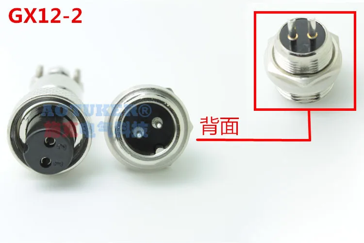 

Aviation Connector GX12-2 Core-3 Core-4 Core-5 Core-6 Core-7 RS765