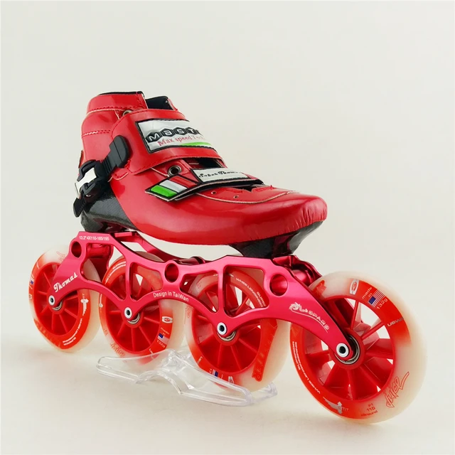 Cheap Professional Men/Women Speed Roller Inline Skates Speed Skating Roller Skates 4 Inline Wheels