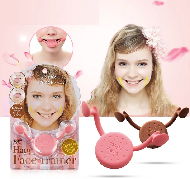

Smiling Face Orthotics Thin Face, Face Shape V Artifact Smiling Face Practice