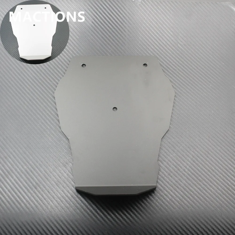 Motorcycle Aluminium Number Plate Splash Guard License Plate Holder For