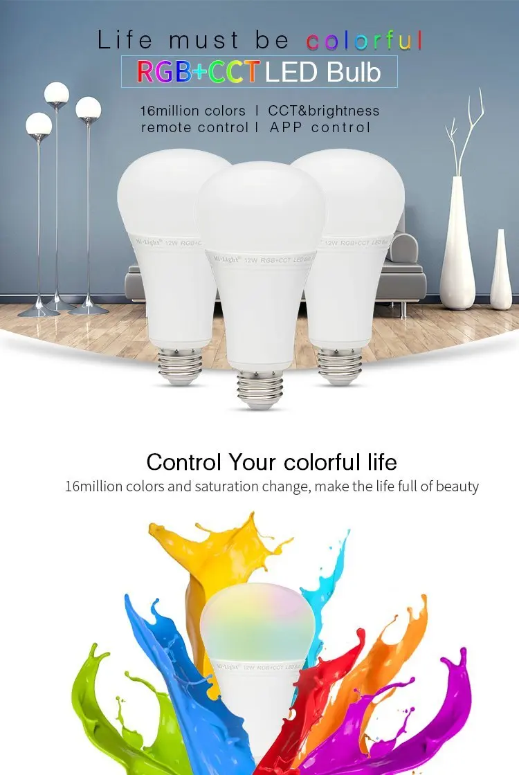 12w rgb cct bulb 2
