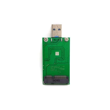 

20pcs/lot KEFU mSATA to USB 3.0 External SSD PCBA Conveter Adapter Card