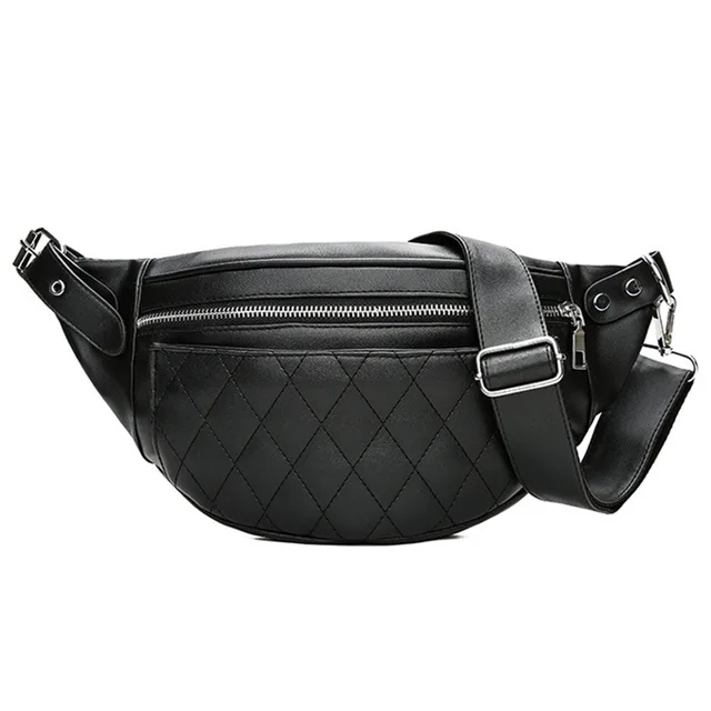 UKQLING Fashion NEW Women Waist Bag Rivet Fanny Pack Over Shoulder