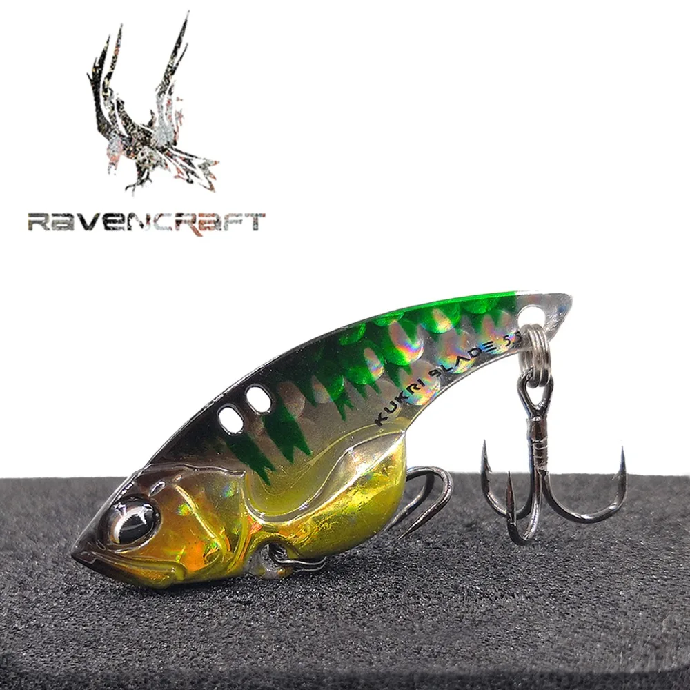 Ravencraft абсолютно новые металлические приманки vib blade R39 тонущие рыболовные