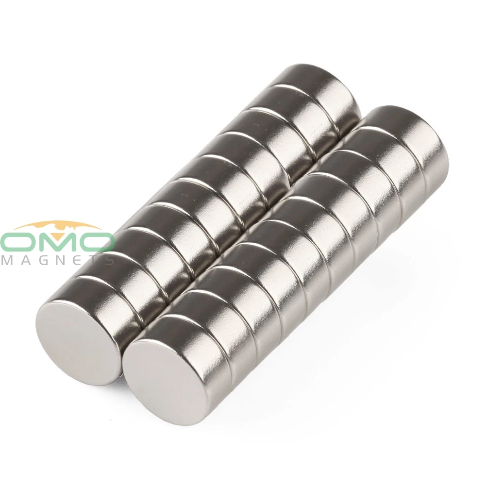 OMO Magnetics 50 шт. N50 5x2 мм Магнит Сильный Круглый цилиндр Редкоземельные неодимовые магниты