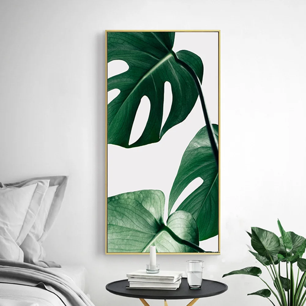 

Leaves Oil Painting Home Decor Cartoon Canvas Painting Modern Art Prints Wall Pictures Home Decoration Accessories