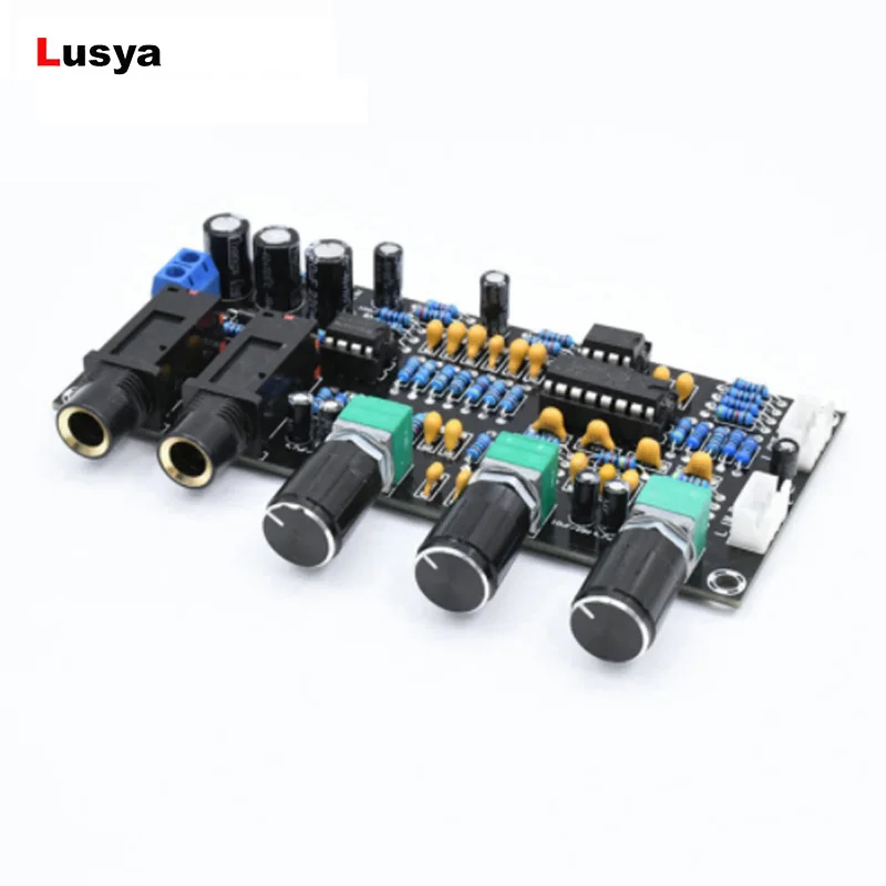 

XH-M273 PT2399 Digital Microphone Audio Amplifier Board Reverberation Reverb Amplifier NE5532 Pre-amplifier Tone Board F4-011