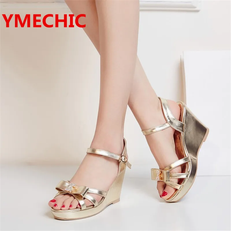 Popular Gold Wedge SandalsBuy Cheap Gold Wedge Sandals lots from China