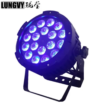 

Free Shipping IP65 Waterproof 18x15w 5in1 RGBWA Outdoor Led Par Light Professional Disco DJ Club Party Light