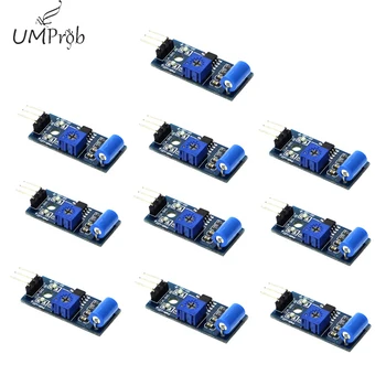 

10pcs/lot SW-420 Normally Closed Vibration Sensor Module for Alarm System Smart Vehicle Robot Airplane for arduino Diy Kit