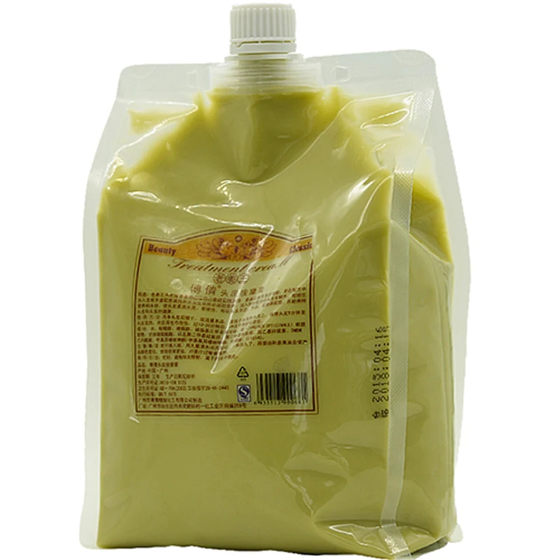 Comprar Crema de Masaje Capilar de boqlan cuidado del cabello de jengibre viejo rey hidratante nutre la mascarilla del cabello reparación dañada tratamiento del cuero cabelludo 1000ml
