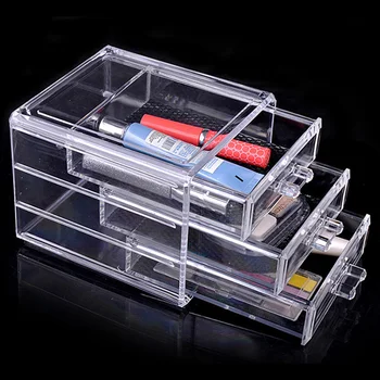 

Drawer Type Cosmetic Storage Box Makeup Organizer Jewelry Storage Case Clear Cosmetic Organizer Jewelry Organizer Desk Storage