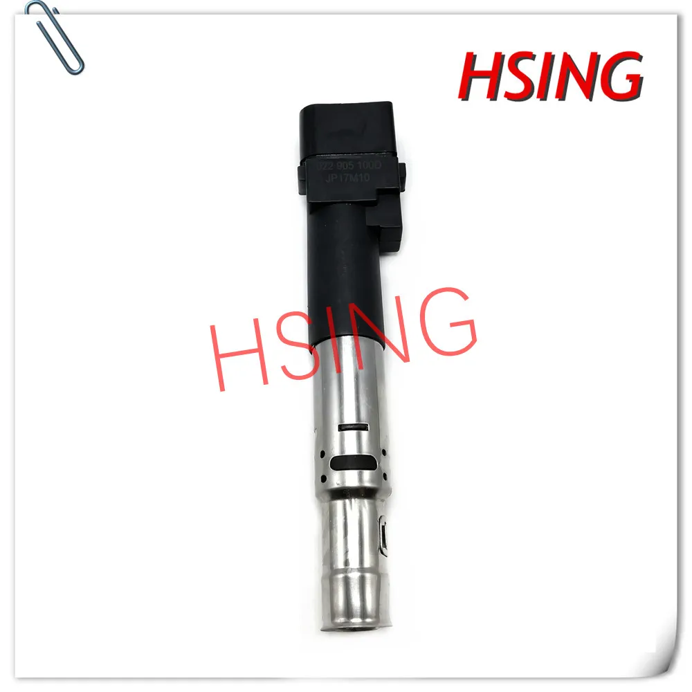 HSINGYE совершенно новая катушка зажигания # 022905100D подходит для Seat Alhambra VW Golf Jetta 2.8L V6