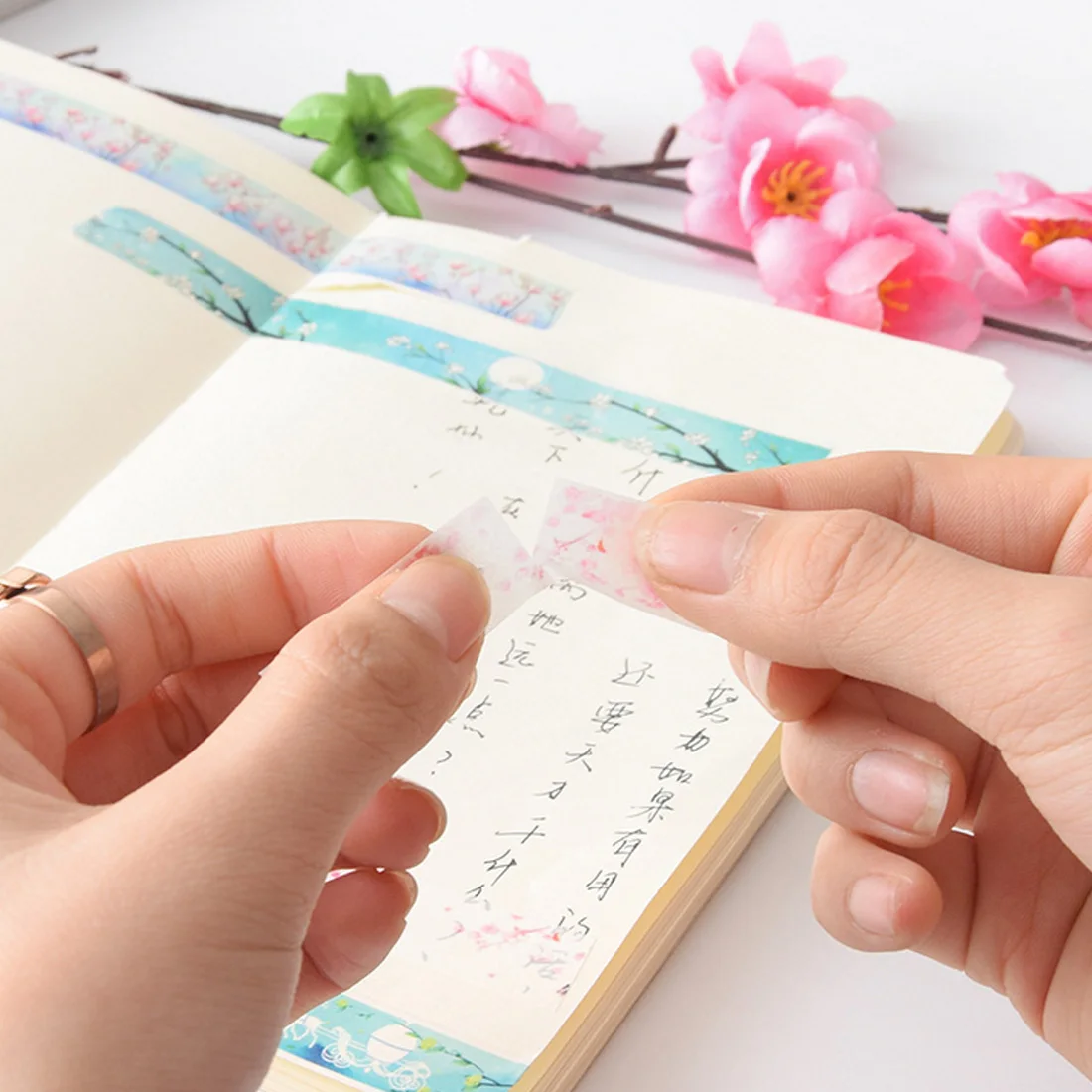 DIY Can Tear ручка украшение дневника паста альбом для декоративных наклеек в коробке лента креативная Античная лента