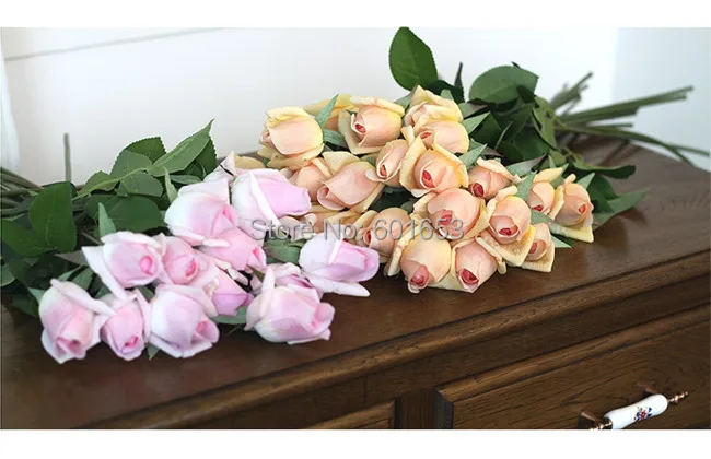 Искусственные свежие цветы розы настоящие на ощупь латексные Цветы Свадебные украшения цветок для свадебного стола розы