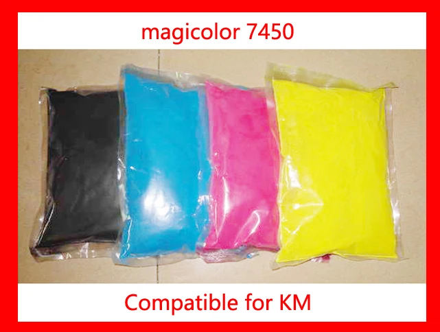 

High quality color toner powder compatible for Konica Minolta magicolor 7450 Free Shipping