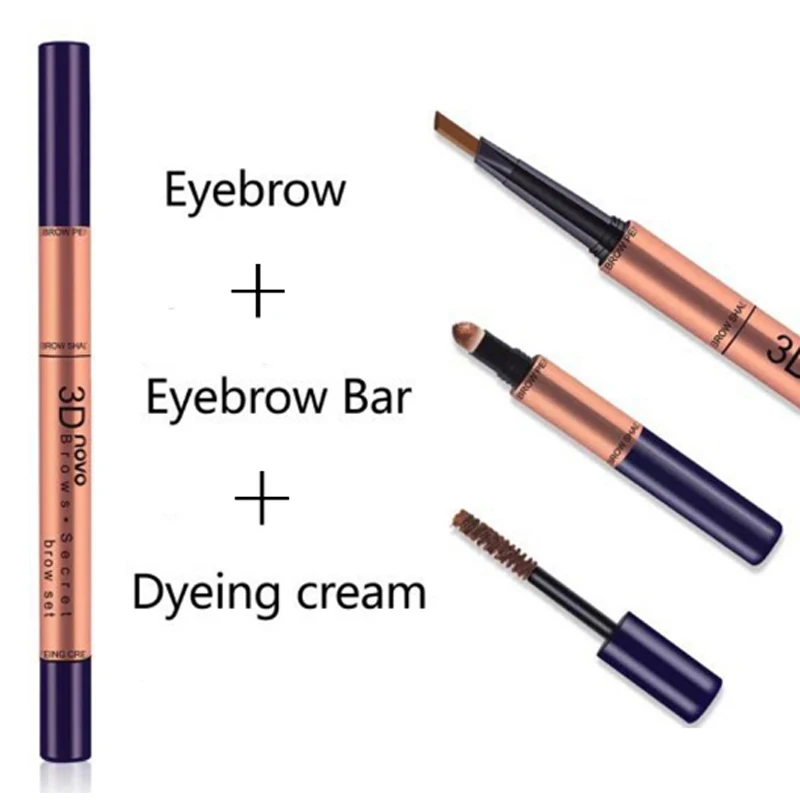 Карандаш brow bar. Карандаш стик для бровей 027.
