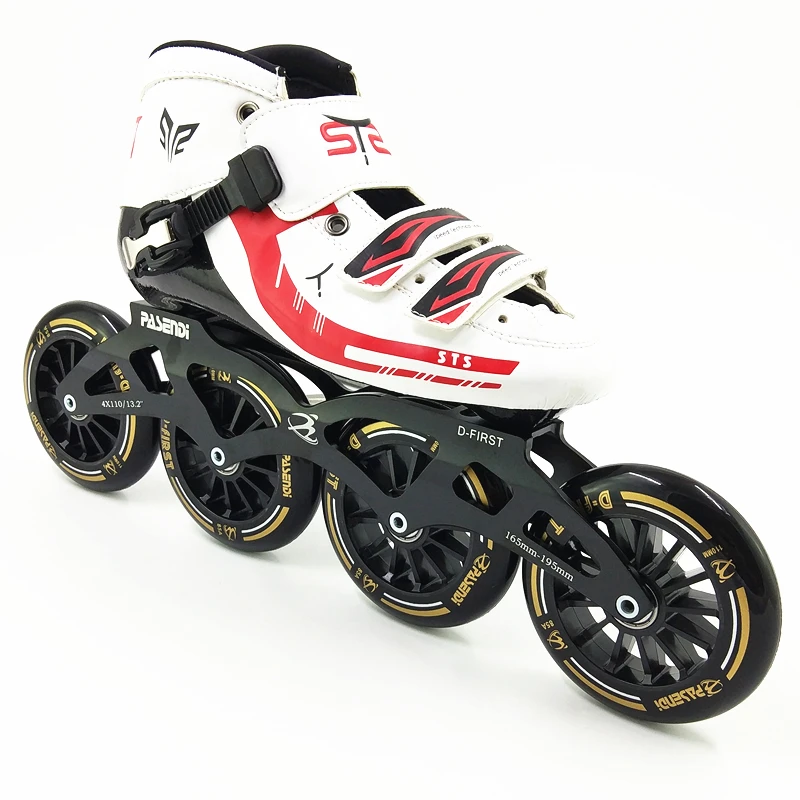 Скоростные коньки STS роликовые коньки ручной работы роликовые коньки patins de 4 rodas высокое качество