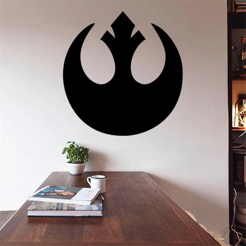 

1PCS Star Wars movie wall stickers kids rooms home decoration diy cartoon yoda decals children gift mural art print posters