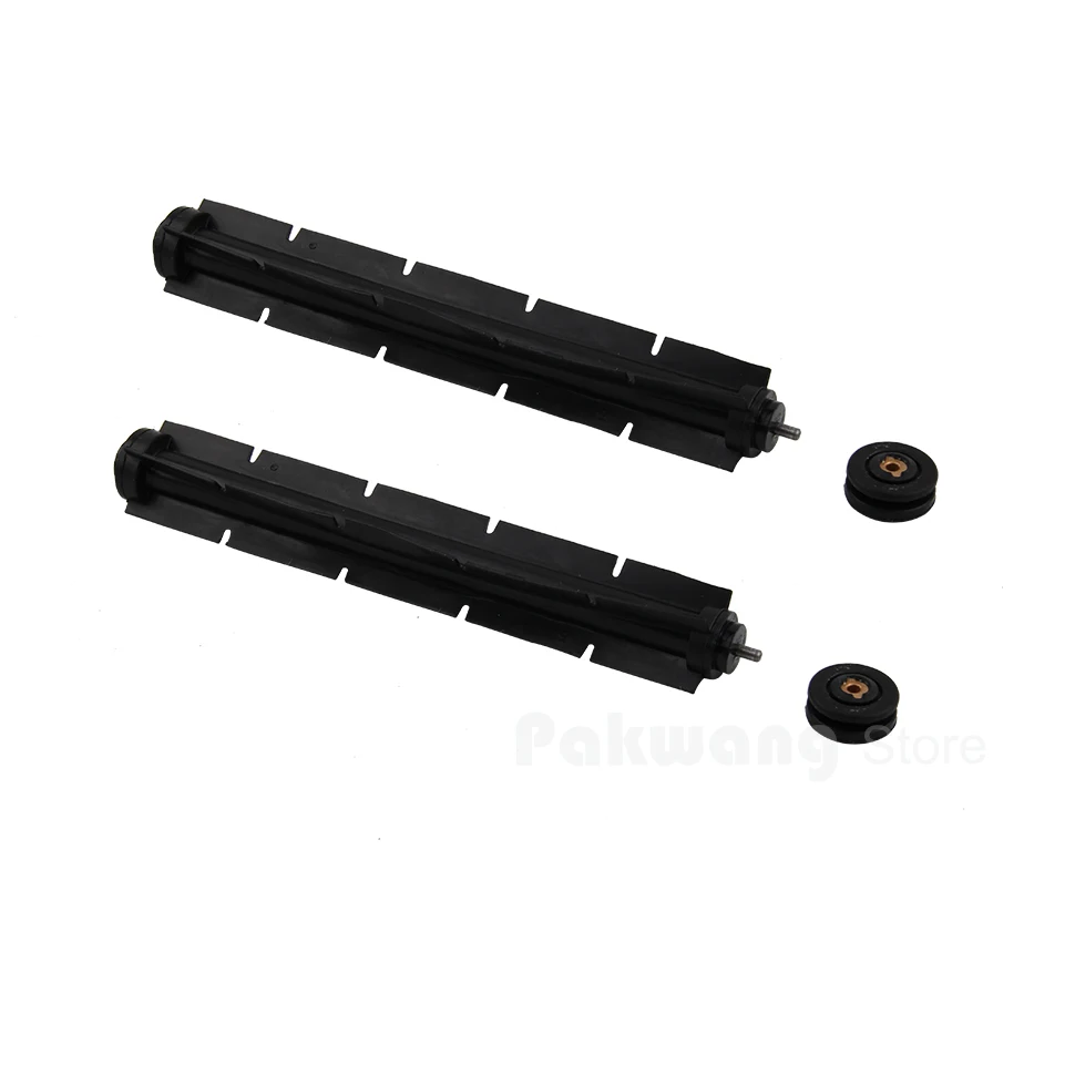 Original XR210 XR510 Robot Vacuum Cleaner Parts , XR210 Rubber Brush With Rubber Sleeve 2 pcs