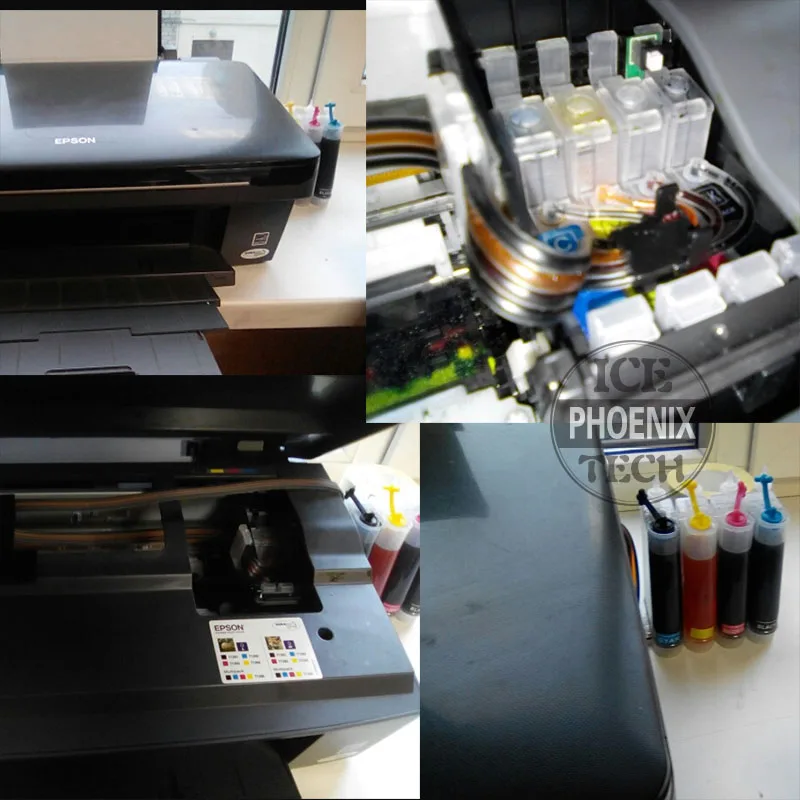 For EPSON S22 SX125 SX130 SX230 22 125 130 230 Europe Printer Ink Cartridge Empty CISS Ink System Refillable t1281