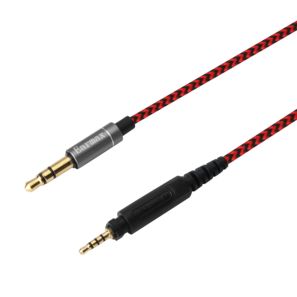 Замена аудио нейлоновый кабель для наушников Shure SRH840 SRH940 SRH440 SRH750DJ
