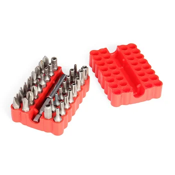 

High Quality 33pcs Magnetic Screwdriver Bit Set Torx Hex Star Spanner Tri Wing Electric Screwdriver Hex Bits with Holder