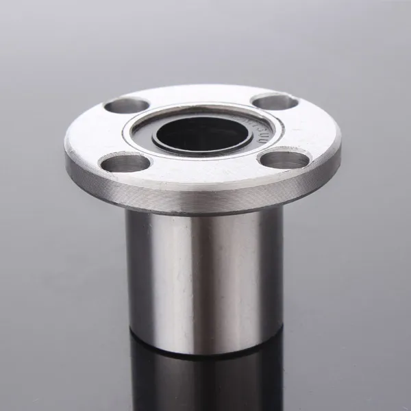 

LMF16UU 16mm Round Flange Linear Ball Bearing Linear Motion Bearing Bushing for 16mm Linear Shaft Guide Rail Rod Round Shaft CNC